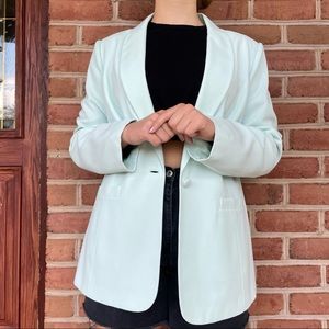 VINTAGE MINT BLAZER 🦋